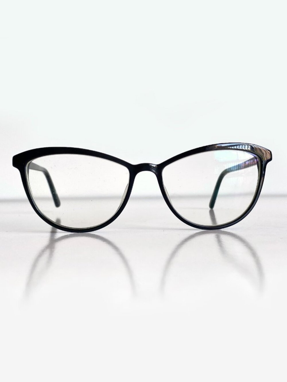 Archer & Avery WC 2020-8 Cat-Eye Eyeglasses Shiny Black Frame 56-16-140